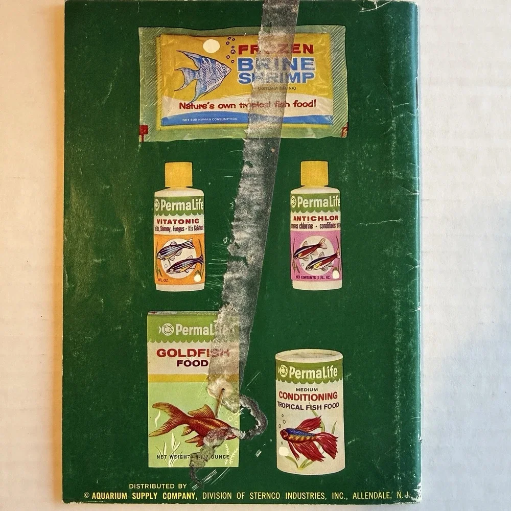 Vintage Aquarium Fish Hobbyist Book Manual Lot 1960s-70s Tetra Collectible‎ Gift